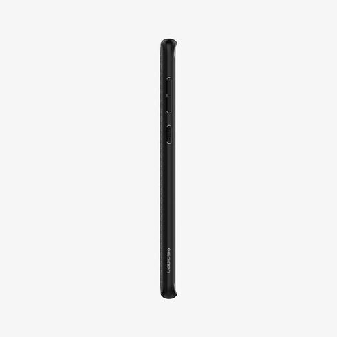 599CS24580 - Galaxy Note 9 Liquid Air Case in black showing the back
